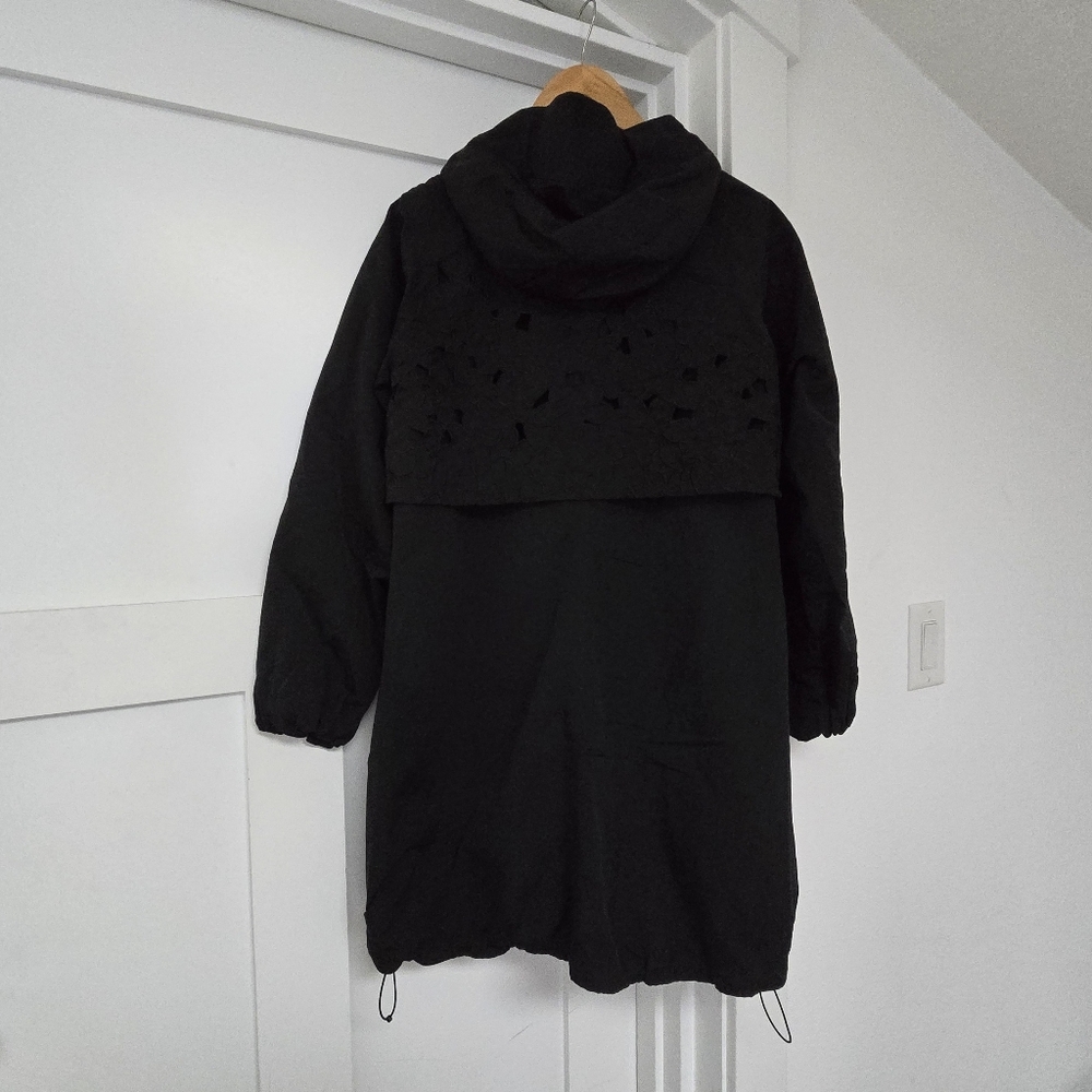 Lululemon Graced With Lace Long Utility Jacket in Black - Picture 7 of 14